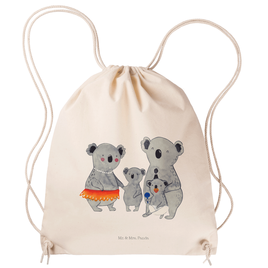 Sportbeutel Koala Familie Sportbeutel, Turnbeutel, Beutel, Sporttasche, Tasche, Stoffbeutel, Sportbeutel Kinder, Gymsack, Beutel Rucksack, Kleine Sporttasche, Sportzubehör, Turnbeutel Baumwolle, Familie, Vatertag, Muttertag, Bruder, Schwester, Mama, Papa, Oma, Opa, Koala, Koalas, Family, Kinder, Geschwister, Familienleben