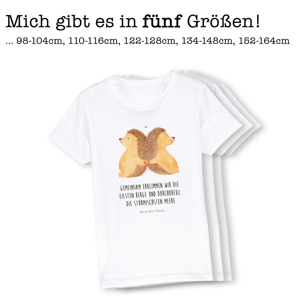 Organic Kinder T-Shirt Igel händchenhaltend Kinder T-Shirt, Kinder T-Shirt Mädchen, Kinder T-Shirt Jungen, Liebe, Partner, Freund, Freundin, Ehemann, Ehefrau, Heiraten, Verlobung, Heiratsantrag, Liebesgeschenk, Jahrestag, Hocheitstag, Igel, Igelliebe, Hand in Hand, Liebesbeweis, große Liebe, Liebesbotschaft, Hochzeit, Lieblingsmensch, Gemeinsamkeit, Love, Geschenk für zwei