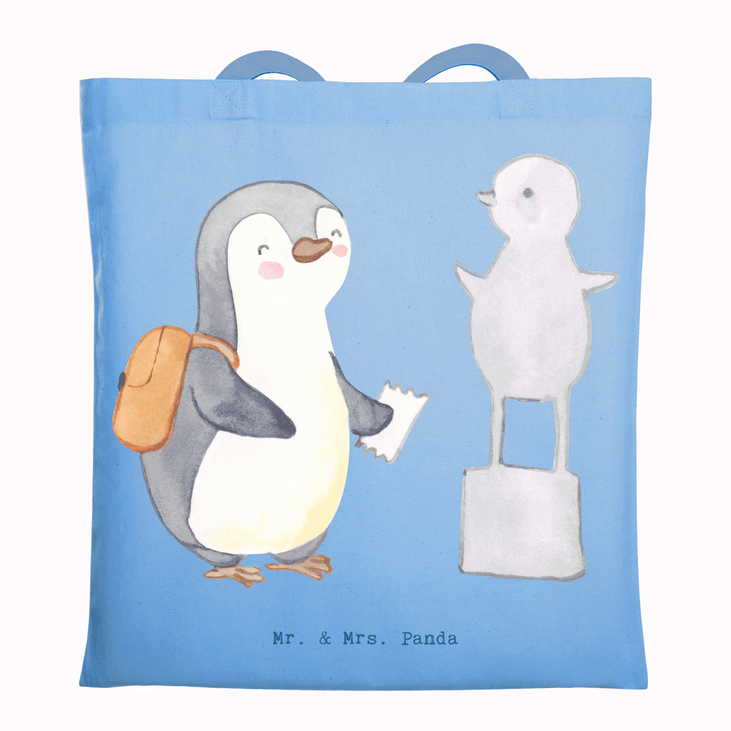 Tragetasche Pinguin Museum besuchen Tage Beuteltasche, Beutel, Einkaufstasche, Jutebeutel, Stoffbeutel, Tasche, Shopper, Umhängetasche, Strandtasche, Schultertasche, Stofftasche, Tragetasche, Badetasche, Jutetasche, Einkaufstüte, Laptoptasche, Geschenk, Sport, Sportart, Hobby, Schenken, Danke, Dankeschön, Auszeichnung, Gewinn, Sportler, Museum besuchen, Museen