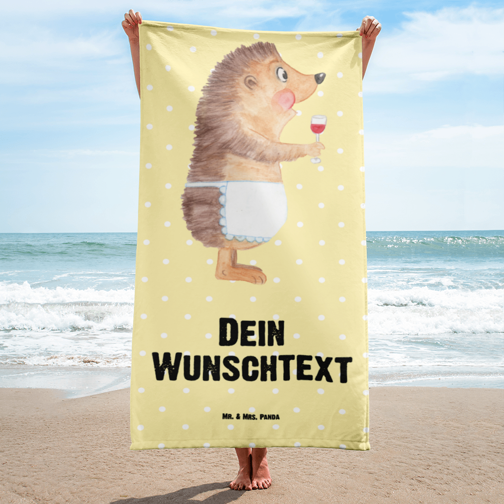 Handtuch mit Namen Igel mit Wein Personalisiertes Badehandtuch, Handtuch personalisiert, Handtuch mit Namen, Badetuch personalisiert, Handtuch bedrucken, Saunatuch mit Namen, Handtuch Geschenk, Tiermotive, Gute Laune, lustige Sprüche, Tiere, Wein Spruch, Igel, Geschenk Weintrinker, Geschenk Weinliebhaber, Wein Deko, Weinglas, Rotwein, Weißwein, Wein trinken