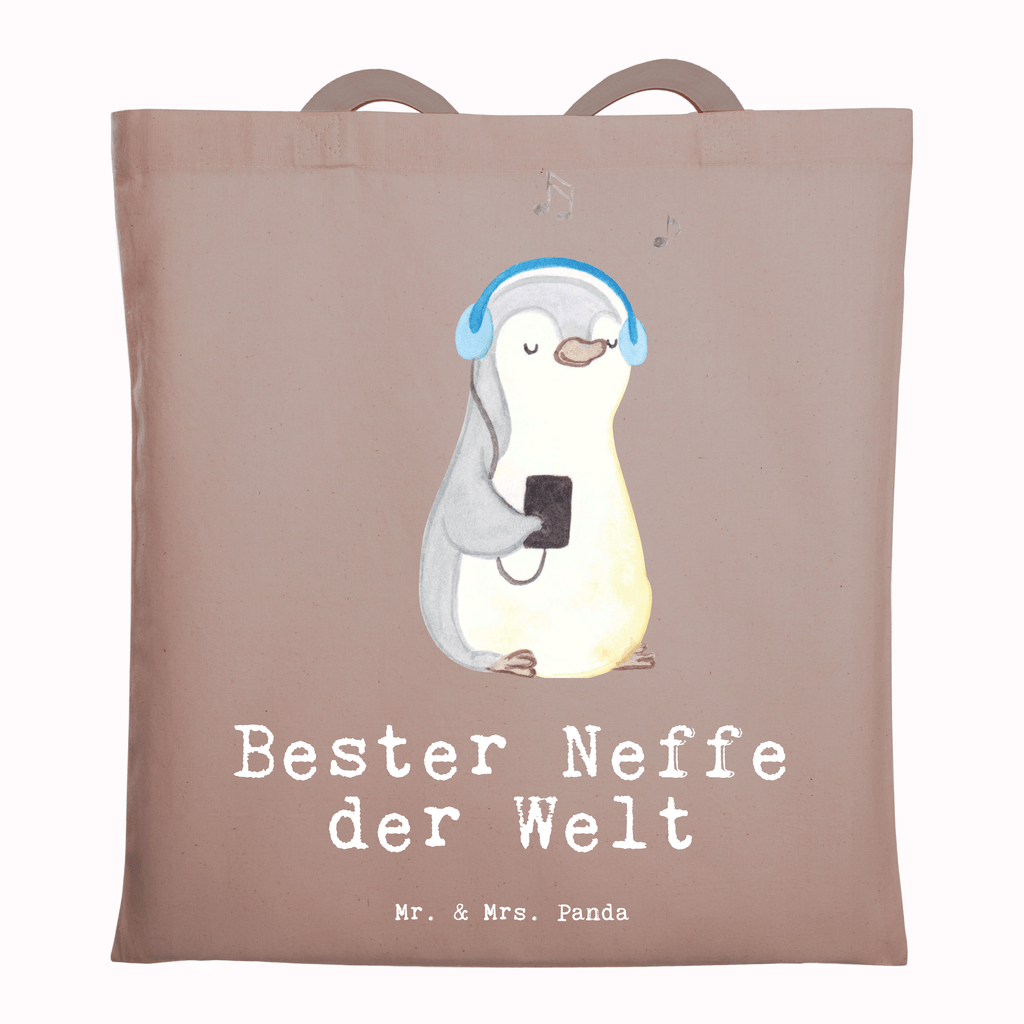 Tragetasche Pinguin Bester Neffe der Welt Beuteltasche, Beutel, Einkaufstasche, Jutebeutel, Stoffbeutel, Tasche, Shopper, Umhängetasche, Strandtasche, Schultertasche, Stofftasche, Tragetasche, Badetasche, Jutetasche, Einkaufstüte, Laptoptasche, für, Dankeschön, Geschenk, Schenken, Geburtstag, Geburtstagsgeschenk, Geschenkidee, Danke, Bedanken, Mitbringsel, Freude machen, Geschenktipp, Neffe, Onkel, Tante, Patentante, Patentonkel, Patenkind, Taufe, Sohn der Schwester, Sohn des Bruders, Bester