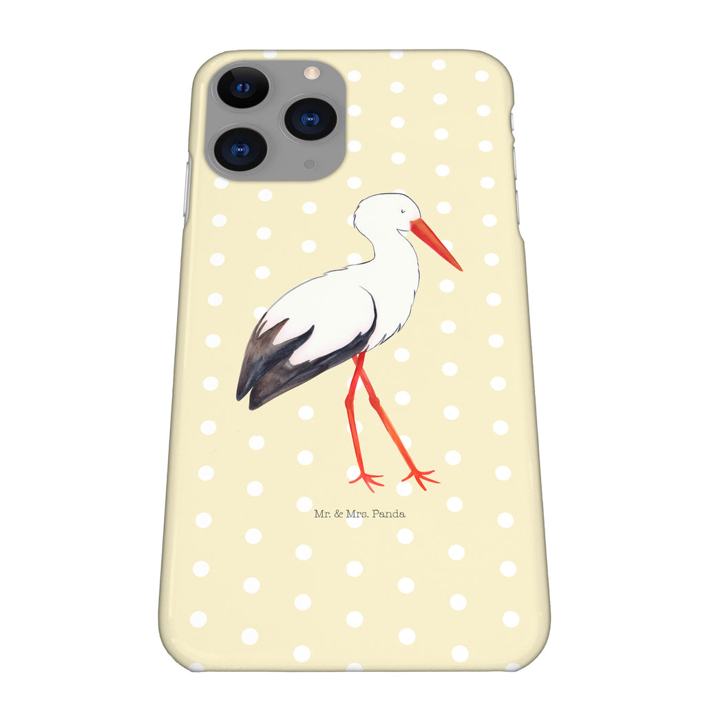 Handyhülle Storch Handyhülle, Handycover, Cover, Handy, Hülle, Iphone 10, Iphone X, Tiermotive, Gute Laune, lustige Sprüche, Tiere, Storch, Störche, Schwangerschaft, Geburt, Mutter, Mütter, Mutter werden, Schwanger, Babybauch, Baby