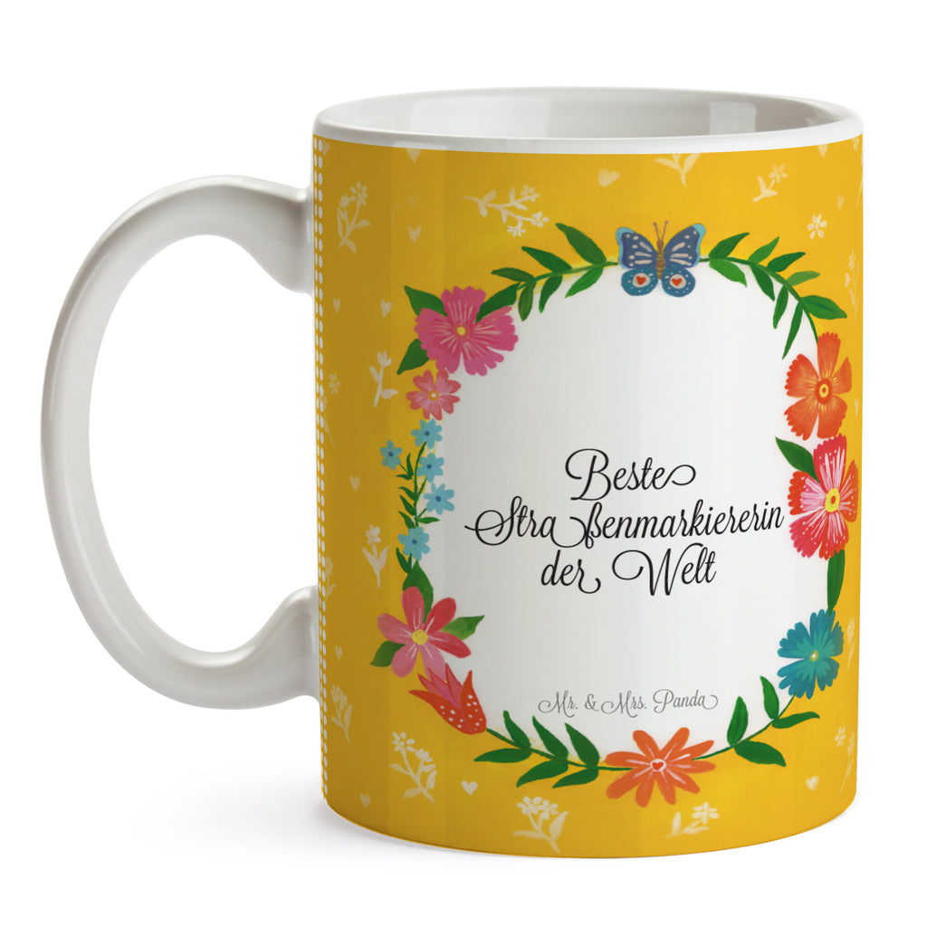 Tasse Straßenmarkiererin Tasse, Kaffeetasse, Teetasse, Becher, Kaffeebecher, Teebecher, Keramiktasse, Porzellantasse, Büro Tasse, Geschenk Tasse, Tasse Sprüche, Tasse Motive, Kaffeetassen, Tasse bedrucken, Designer Tasse, Cappuccino Tassen, Schöne Teetassen, Geschenk