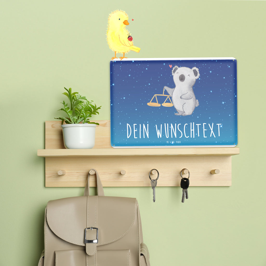 Personalisiertes Blechschild Waage Astrologie Blechschild, Metallschild, Geschenk Schild, Schild, Magnet-Metall-Schild, Deko Schild, Wandschild, Wand-Dekoration, Türschild, Tierkreiszeichen, Sternzeichen, Horoskop, Astrologie, Aszendent, Waage, Geschenk zum Geburtstag, Geburtstagsgeschenk, Geschenk