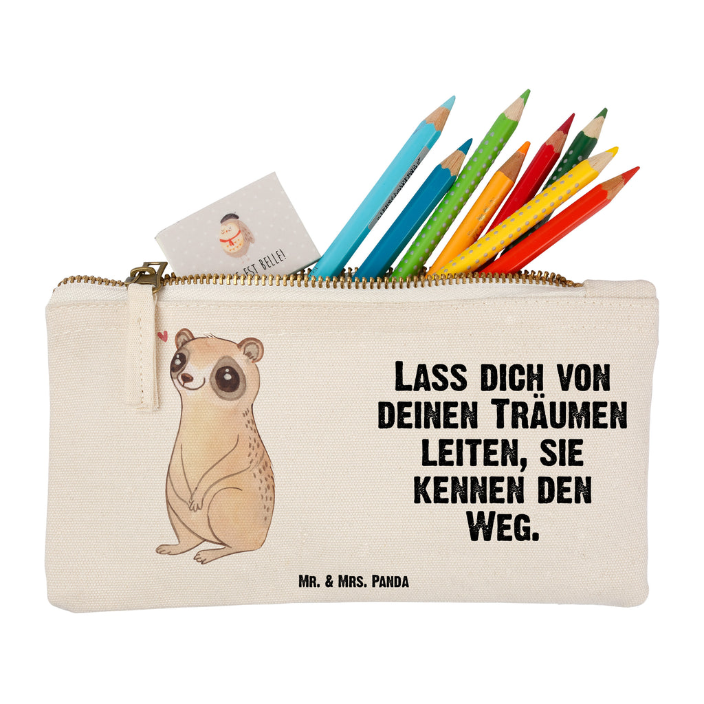 Schminktasche Plumplori Glücklich Schminktasche, Kosmetiktasche, Kosmetikbeutel, Stiftemäppchen, Etui, Federmappe, Makeup, XXL, Schminketui, Kosmetiketui, Schlamperetui, Tiermotive, Gute Laune, lustige Sprüche, Tiere, Plumplori, Niedlich, Glück