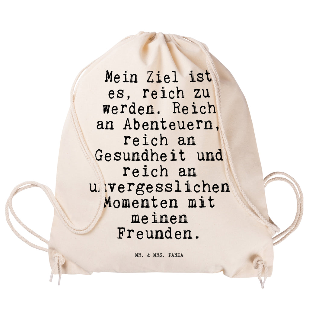 Sportbeutel Mein Ziel ist es,... Sportbeutel, Turnbeutel, Beutel, Sporttasche, Tasche, Stoffbeutel, Sportbeutel Kinder, Gymsack, Beutel Rucksack, Kleine Sporttasche, Sportzubehör, Turnbeutel Baumwolle, Spruch, Sprüche, lustige Sprüche, Weisheiten, Zitate, Spruch Geschenke, Spruch Sprüche Weisheiten Zitate Lustig Weisheit Worte