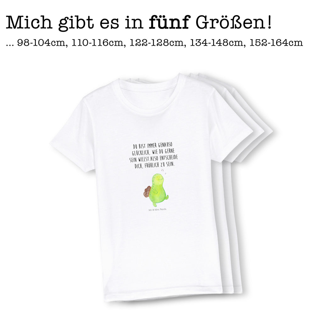 Organic Kinder T-Shirt Schildkröte Pfeifen Kinder T-Shirt, Kinder T-Shirt Mädchen, Kinder T-Shirt Jungen, Schildkröte, Schildi, Schildkröten, fröhlich, Glück, Motivation, Lebensfreude, Depression, Trennung, Neuanfang