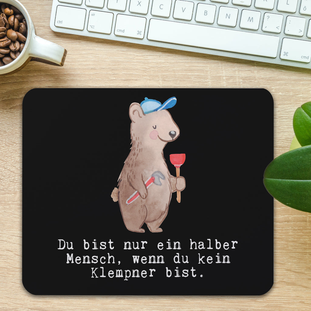 Mauspad Klempner mit Herz Mousepad, Computer zubehör, Büroausstattung, PC Zubehör, Arbeitszimmer, Mauspad, Einzigartiges Mauspad, Designer Mauspad, Mausunterlage, Mauspad Büro, Beruf, Ausbildung, Jubiläum, Abschied, Rente, Kollege, Kollegin, Geschenk, Schenken, Arbeitskollege, Mitarbeiter, Firma, Danke, Dankeschön, Klempner, Handwerker, Installateur, Meister, Gesellenprüfung, Fachbetrieb, Bauklempner, Sanitärinstallationen