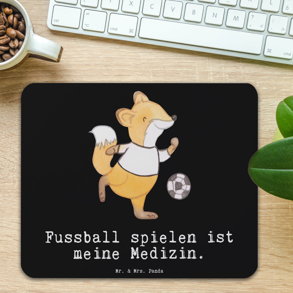 Mauspad Fuchs Fußball spielen Medizin Mousepad, Computer zubehör, Büroausstattung, PC Zubehör, Arbeitszimmer, Mauspad, Einzigartiges Mauspad, Designer Mauspad, Mausunterlage, Mauspad Büro, Geschenk, Sport, Sportart, Hobby, Schenken, Danke, Dankeschön, Auszeichnung, Gewinn, Sportler, Fußball, Soccer, Fußballer, Bolzen, Bolzplatz, Fußballerin