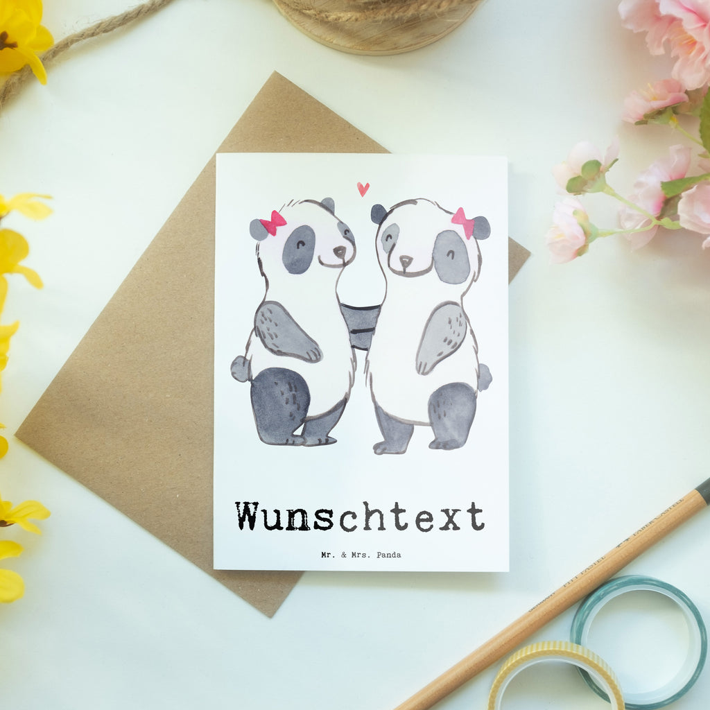 Personalisierte Grußkarte Panda Beste Schwester der Welt Personalisierte Grußkarte, Personalisiertere Klappkarte, Personalisierte Einladungskarte, Personalisierte Glückwunschkarte, Personalisierte Hochzeitskarte, Personalisierte Geburtstagskarte, Grußkarte mit Namen, Grußkarte selber drucken, Grußkarte selbst gestalten, Grußkarte mit persönlichen Nachrichten, Grußkarte als Geldgeschenk, Grußkarten personalisiert, Personalisierte Karte, für, Dankeschön, Geschenk, Schenken, Geburtstag, Geburtstagsgeschenk, Geschenkidee, Danke, Bedanken, Mitbringsel, Freude machen, Geschenktipp, Schwestern, Schwester, Geschwister, Schwesterherz, Sister, Familie, Kleinigkeit, Beste, Tochter, Liebe, Kinder