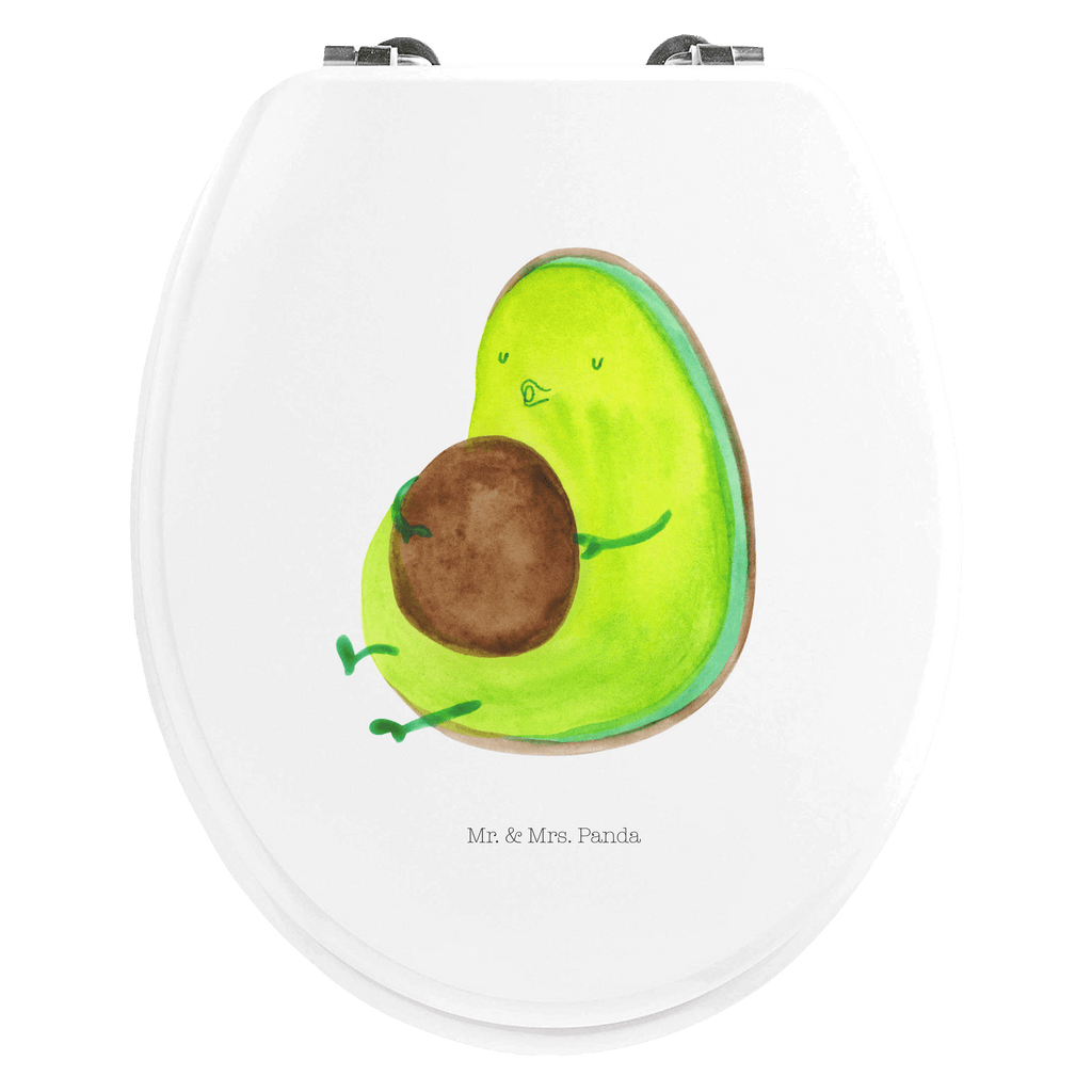 Motiv WC Sitz Avocado Pfeifen Klobrille, Klodeckel, Toilettendeckel, WC-Sitz, Toilette, Avocado, Veggie, Vegan, Gesund, Diät, Abnehmen, Ernährung, dick sein, Pummelfee