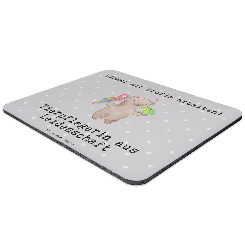 Mauspad Tierpflegerin aus Leidenschaft Mousepad, Computer zubehör, Büroausstattung, PC Zubehör, Arbeitszimmer, Mauspad, Einzigartiges Mauspad, Designer Mauspad, Mausunterlage, Mauspad Büro, Beruf, Ausbildung, Jubiläum, Abschied, Rente, Kollege, Kollegin, Geschenk, Schenken, Arbeitskollege, Mitarbeiter, Firma, Danke, Dankeschön