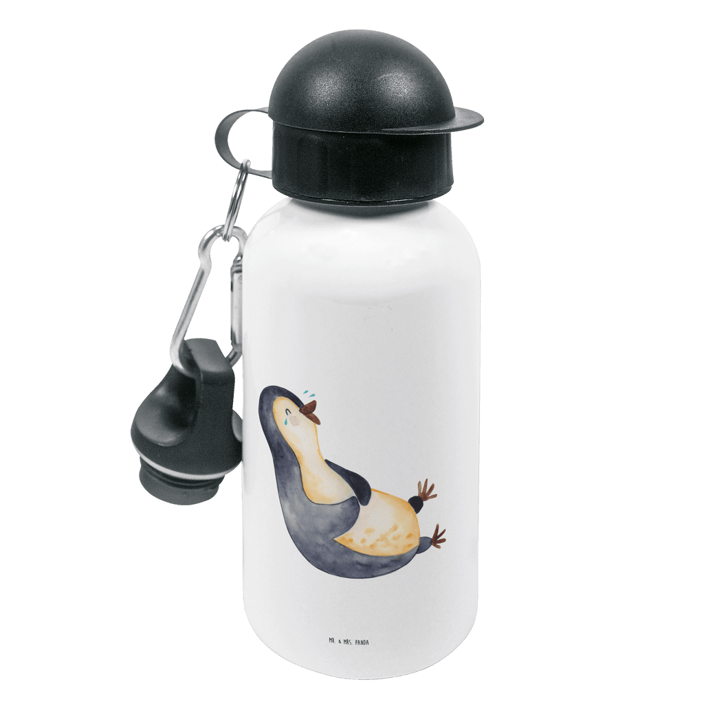 Kindertrinkflasche Pinguin lachend Kindertrinkflasche, Kinder Trinkflasche, Trinkflasche, Flasche, Kinderflasche, Kinder, Kids, Kindergarten Flasche, Grundschule, Jungs, Mädchen, Pinguin, Pinguine, lustiger Spruch, Optimismus, Fröhlich, Lachen, Humor, Fröhlichkeit