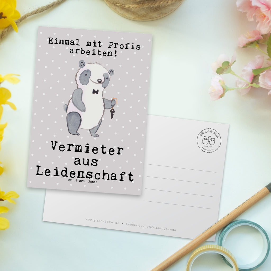 Postkarte Vermieter aus Leidenschaft Postkarte, Karte, Geschenkkarte, Grußkarte, Einladung, Ansichtskarte, Geburtstagskarte, Einladungskarte, Dankeskarte, Ansichtskarten, Einladung Geburtstag, Einladungskarten Geburtstag, Beruf, Ausbildung, Jubiläum, Abschied, Rente, Kollege, Kollegin, Geschenk, Schenken, Arbeitskollege, Mitarbeiter, Firma, Danke, Dankeschön