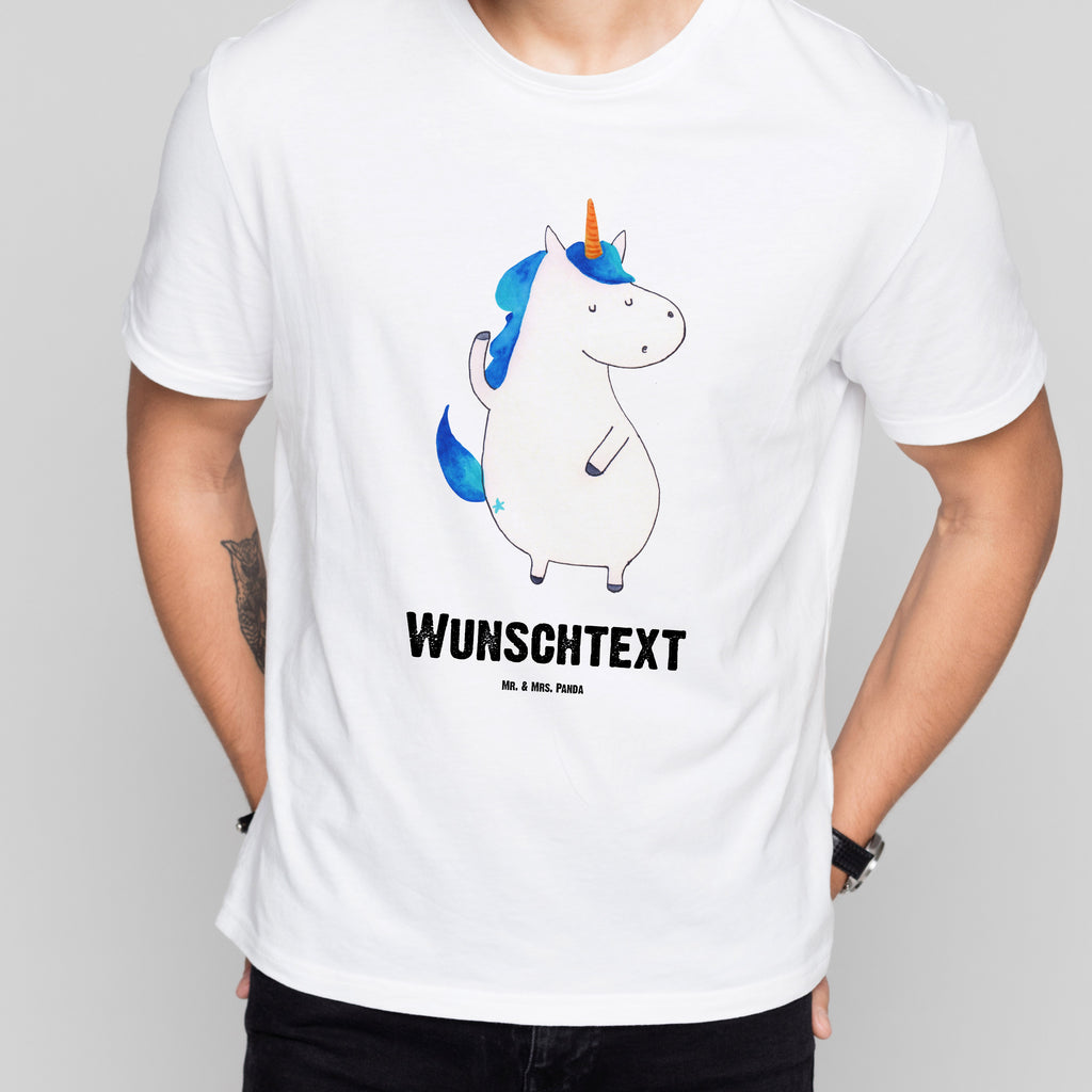 Personalisiertes T-Shirt Einhorn Mann