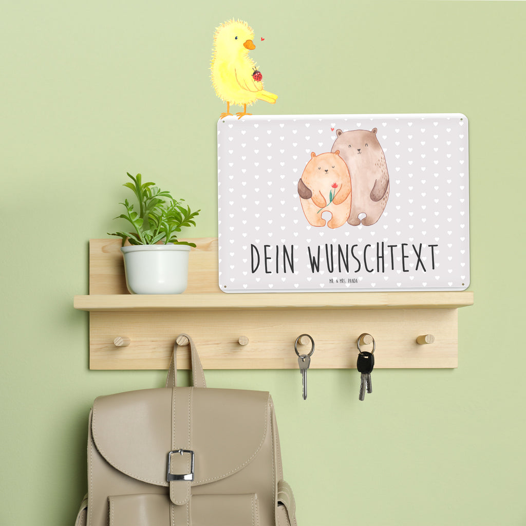 Personalisiertes Blechschild Bären Liebe Blechschild, Metallschild, Geschenk Schild, Schild, Magnet-Metall-Schild, Deko Schild, Wandschild, Wand-Dekoration, Türschild, Liebe, Partner, Freund, Freundin, Ehemann, Ehefrau, Heiraten, Verlobung, Heiratsantrag, Liebesgeschenk, Jahrestag, Hocheitstag, Verliebt, Verlobt, Verheiratet, Geschenk Freundin, Geschenk Freund, Liebesbeweis, Hochzeitstag, Geschenk Hochzeit, Bären, Bärchen, Bär