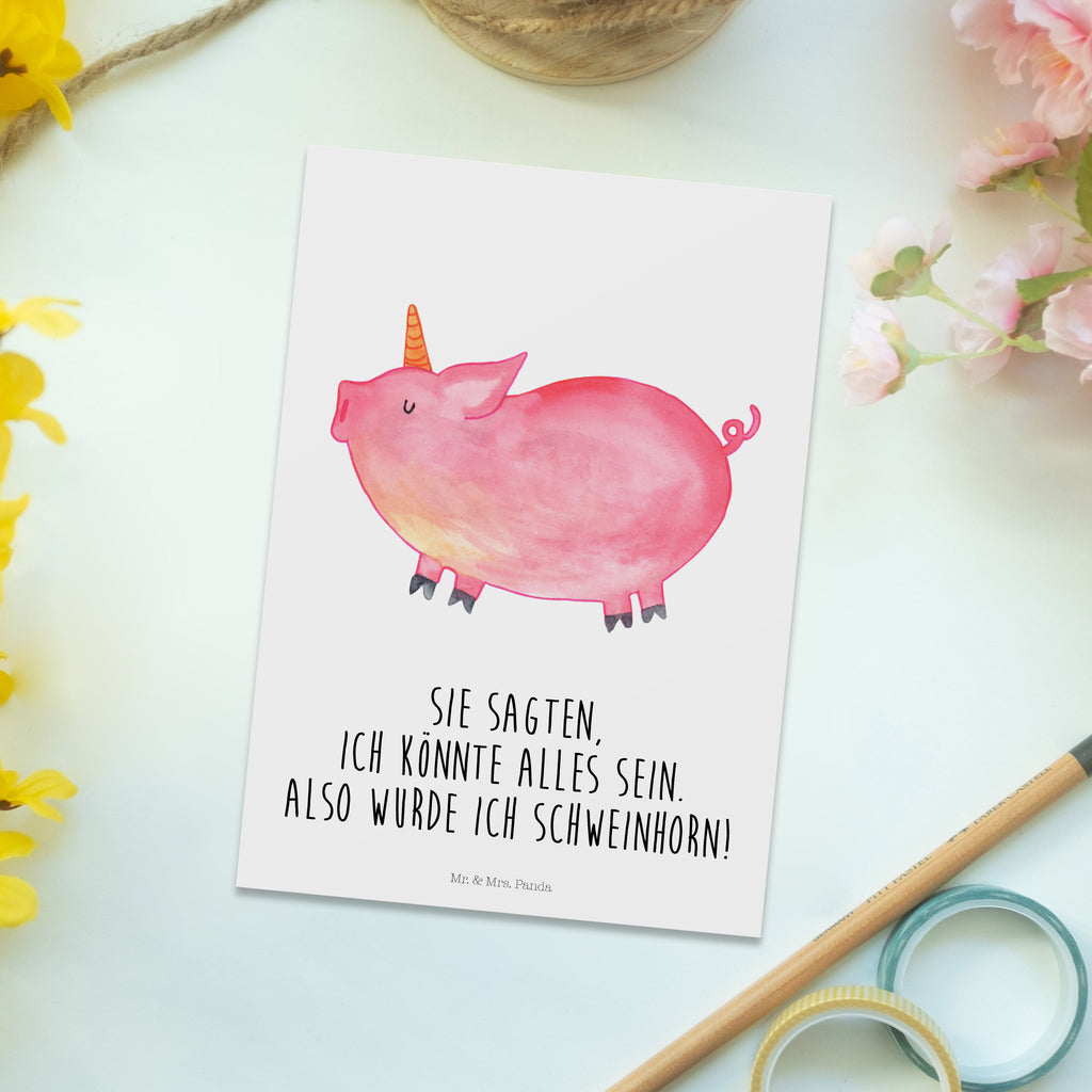 Postkarte Einhorn Schwein Postkarte, Karte, Geschenkkarte, Grußkarte, Einladung, Ansichtskarte, Geburtstagskarte, Einladungskarte, Dankeskarte, Ansichtskarten, Einladung Geburtstag, Einladungskarten Geburtstag, Einhorn, Einhörner, Einhorn Deko, Pegasus, Unicorn, Party, Spaß, Schwein, Schweinhorn, Bauer, witzig. lustig, Spruch, geschenk, Pig, Piggy, funny, english, englisch