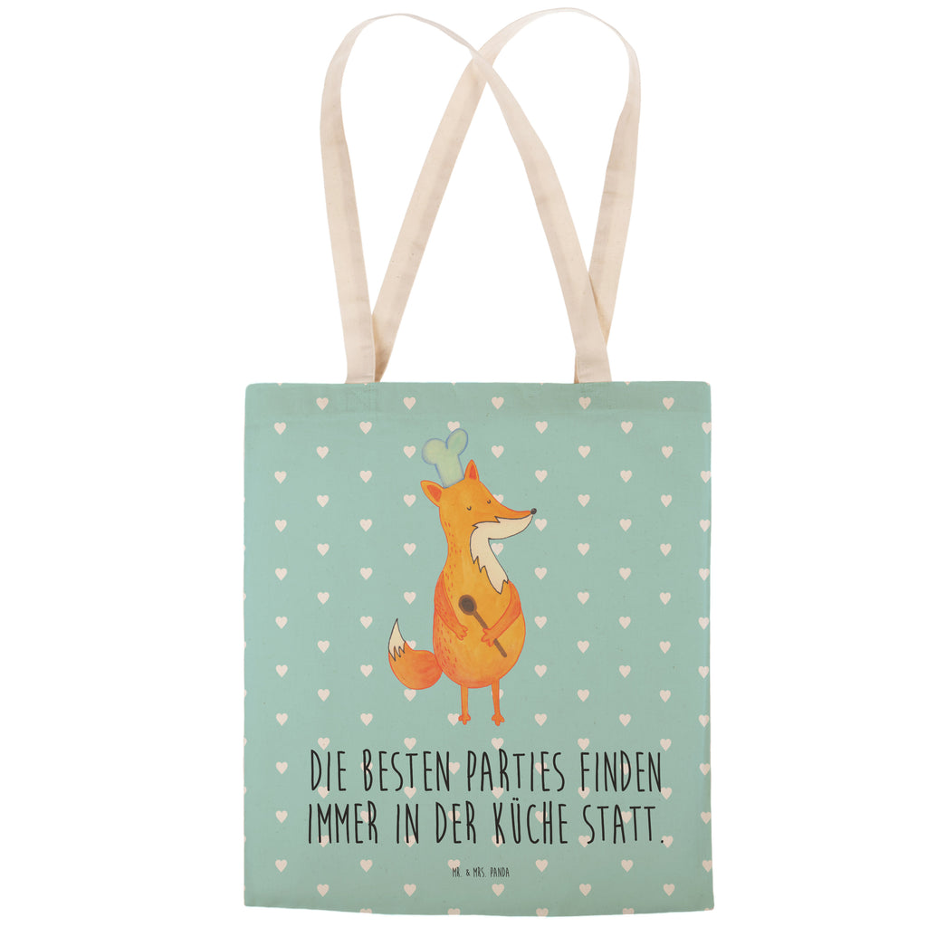 Einkaufstasche Fuchs Koch Tragetasche, Tasche, Beutel, Stofftasche, Baumwolltasche, Umhängetasche, Shopper, Einkaufstasche, Beuteltasche, Fuchs, Füchse, Koch Geschenk, Küche Spruch, Küche Deko, Köche, Bäcker, Party Spruch, Spruch lustig, witzig