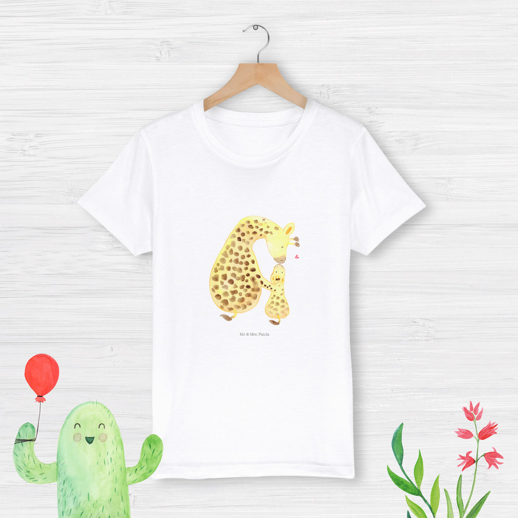 Organic Kinder T-Shirt Giraffe Kind Kinder T-Shirt, Kinder T-Shirt Mädchen, Kinder T-Shirt Jungen, Afrika, Wildtiere, Giraffe, Kind, Mutter, Mama, Tochter, Sohn, Lieblingsmensch