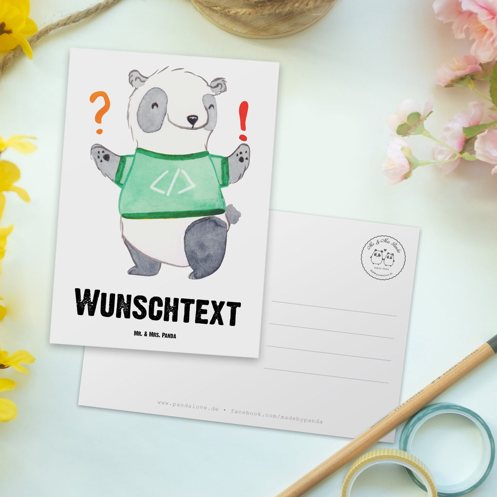 Personalisierte Postkarte Programmierer mit Herz Postkarte mit Namen, Postkarte bedrucken, Postkarte mit Wunschtext, Postkarte personalisierbar, Geschenkkarte mit Namen, Grußkarte mit Namen, Karte mit Namen, Einladung mit Namen, Ansichtskarte mit Namen, Geschenkkarte mit Wunschtext, Grußkarte mit Wunschtext, Karte mit Wunschtext, Einladung mit Wunschtext, Ansichtskarte mit Wunschtext, Beruf, Ausbildung, Jubiläum, Abschied, Rente, Kollege, Kollegin, Geschenk, Schenken, Arbeitskollege, Mitarbeiter, Firma, Danke, Dankeschön, Programmierer, Softwareingenieur, Softwarentwickler, Computerfreak, Datenverarbeiter, Computerfachmann, IT-Spezialist, Nerd