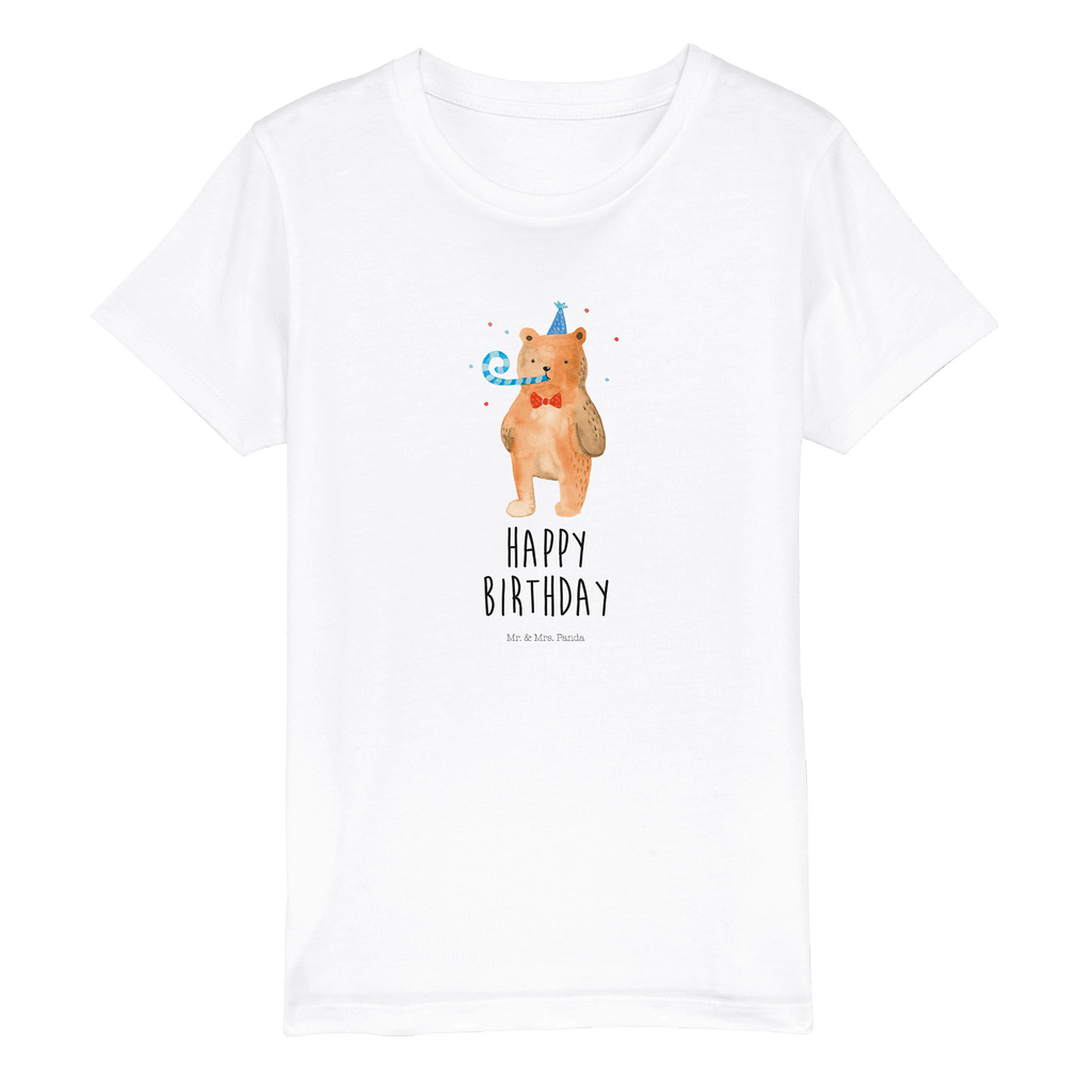 Organic Kinder T-Shirt Bär Geburtstag Kinder T-Shirt, Kinder T-Shirt Mädchen, Kinder T-Shirt Jungen, Bär, Teddy, Teddybär, Happy Birthday, Alles Gute, Glückwunsch, Geburtstag