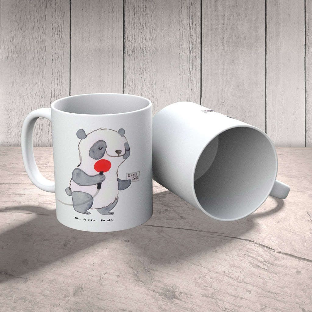 Tasse Reporter mit Herz Tasse, Kaffeetasse, Teetasse, Becher, Kaffeebecher, Teebecher, Keramiktasse, Porzellantasse, Büro Tasse, Geschenk Tasse, Tasse Sprüche, Tasse Motive, Kaffeetassen, Tasse bedrucken, Designer Tasse, Cappuccino Tassen, Schöne Teetassen, Beruf, Ausbildung, Jubiläum, Abschied, Rente, Kollege, Kollegin, Geschenk, Schenken, Arbeitskollege, Mitarbeiter, Firma, Danke, Dankeschön