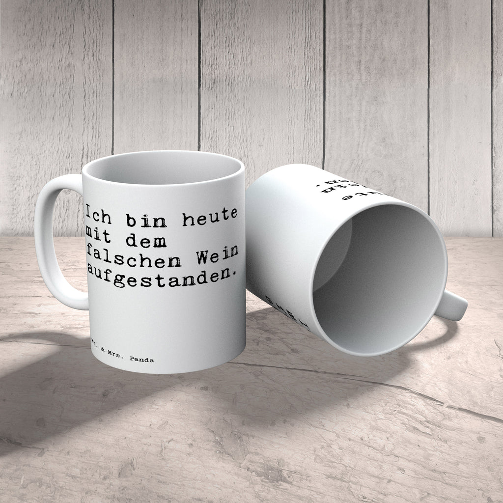 Tasse Sprüche und Zitate Ich bin heute mit dem falschen Wein aufgestanden. Tasse, Kaffeetasse, Teetasse, Becher, Kaffeebecher, Teebecher, Keramiktasse, Porzellantasse, Büro Tasse, Geschenk Tasse, Tasse Sprüche, Tasse Motive, Kaffeetassen, Tasse bedrucken, Designer Tasse, Cappuccino Tassen, Schöne Teetassen, Spruch, Sprüche, lustige Sprüche, Weisheiten, Zitate, Spruch Geschenke, Spruch Sprüche Weisheiten Zitate Lustig Weisheit Worte