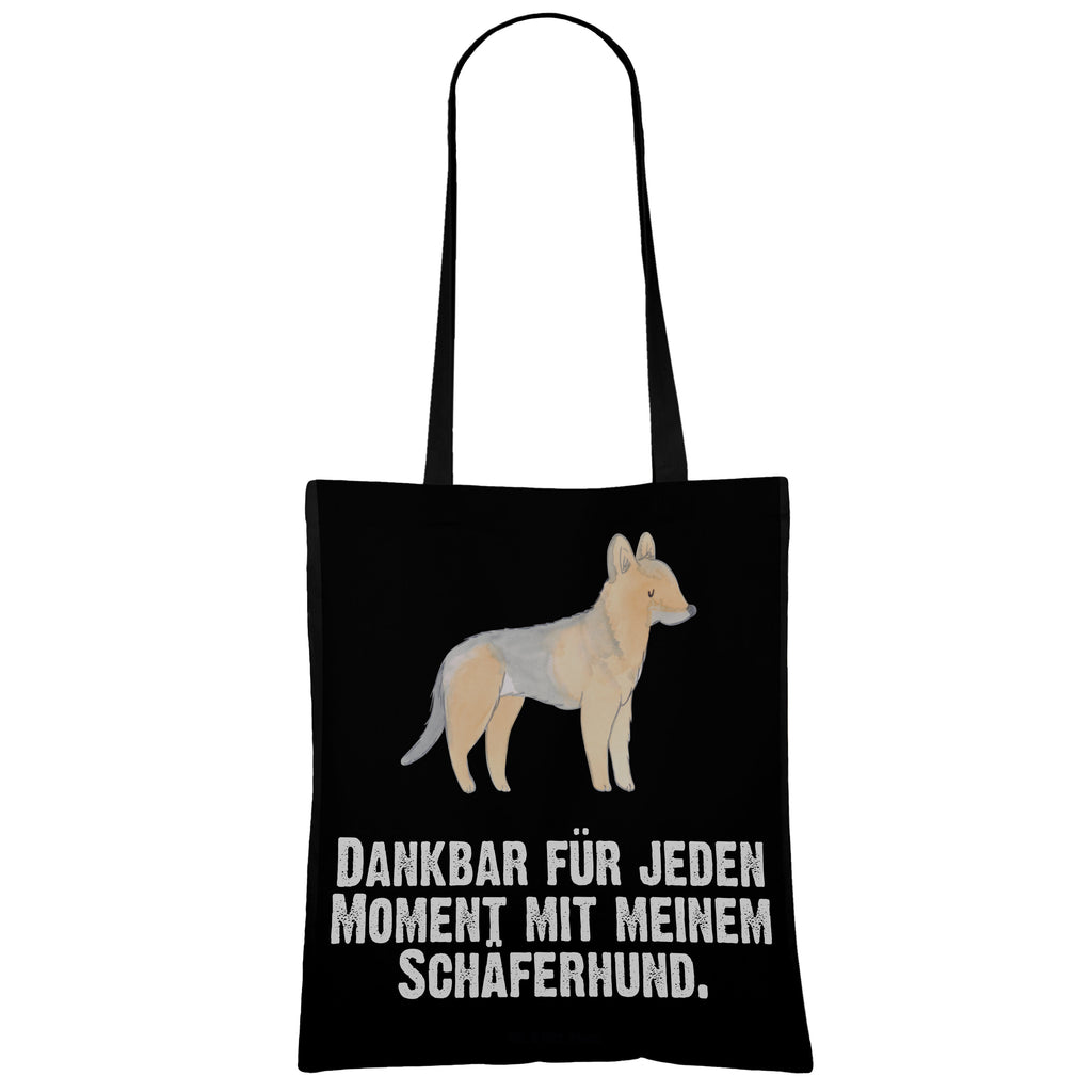 Tragetasche Schäferhund Moment Beuteltasche, Beutel, Einkaufstasche, Jutebeutel, Stoffbeutel, Tasche, Shopper, Umhängetasche, Strandtasche, Schultertasche, Stofftasche, Tragetasche, Badetasche, Jutetasche, Einkaufstüte, Laptoptasche, Hund, Hunderasse, Rassehund, Hundebesitzer, Geschenk, Tierfreund, Schenken, Welpe, Schäferhund, Deutscher Schäferhund