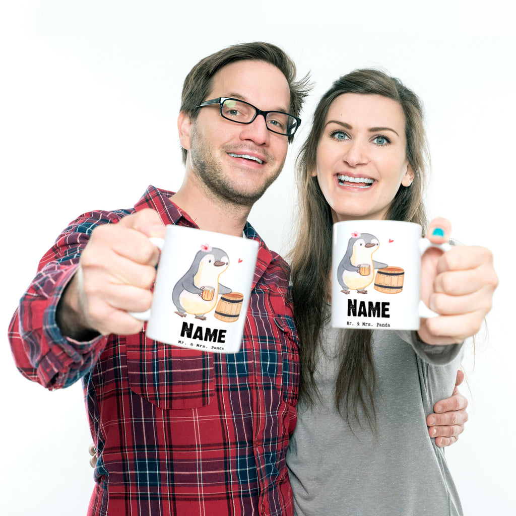 Personalisierte Tasse Bierbrauerin mit Herz Personalisierte Tasse, Namenstasse, Wunschname, Personalisiert, Tasse, Namen, Drucken, Tasse mit Namen, Beruf, Ausbildung, Jubiläum, Abschied, Rente, Kollege, Kollegin, Geschenk, Schenken, Arbeitskollege, Mitarbeiter, Firma, Danke, Dankeschön, Bierbrauerin, Biertrinkerin, Bierkennerin, Biergeschenk, Hobbybrauen, Heimbrauen, Selbstbrauen, Bierliebe, Bierfass