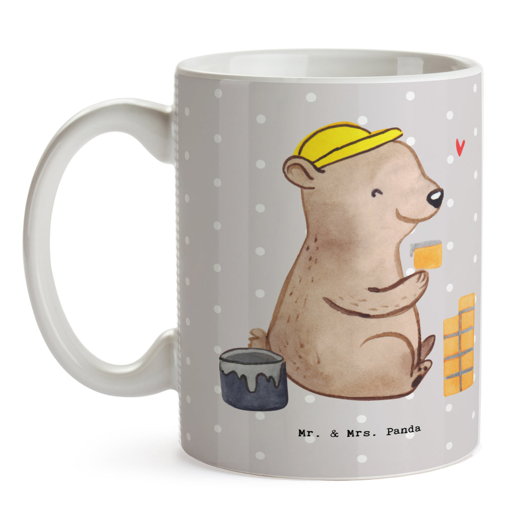 Tasse Maurer mit Herz Tasse, Kaffeetasse, Teetasse, Becher, Kaffeebecher, Teebecher, Keramiktasse, Porzellantasse, Büro Tasse, Geschenk Tasse, Tasse Sprüche, Tasse Motive, Kaffeetassen, Tasse bedrucken, Designer Tasse, Cappuccino Tassen, Schöne Teetassen, Beruf, Ausbildung, Jubiläum, Abschied, Rente, Kollege, Kollegin, Geschenk, Schenken, Arbeitskollege, Mitarbeiter, Firma, Danke, Dankeschön, Maurer, Maurermeister, Gesellenprüfung, Handwerker, Maurerbetrieb