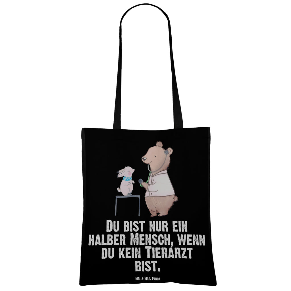 Tragetasche Tierarzt mit Herz Beuteltasche, Beutel, Einkaufstasche, Jutebeutel, Stoffbeutel, Tasche, Shopper, Umhängetasche, Strandtasche, Schultertasche, Stofftasche, Tragetasche, Badetasche, Jutetasche, Einkaufstüte, Laptoptasche, Beruf, Ausbildung, Jubiläum, Abschied, Rente, Kollege, Kollegin, Geschenk, Schenken, Arbeitskollege, Mitarbeiter, Firma, Danke, Dankeschön