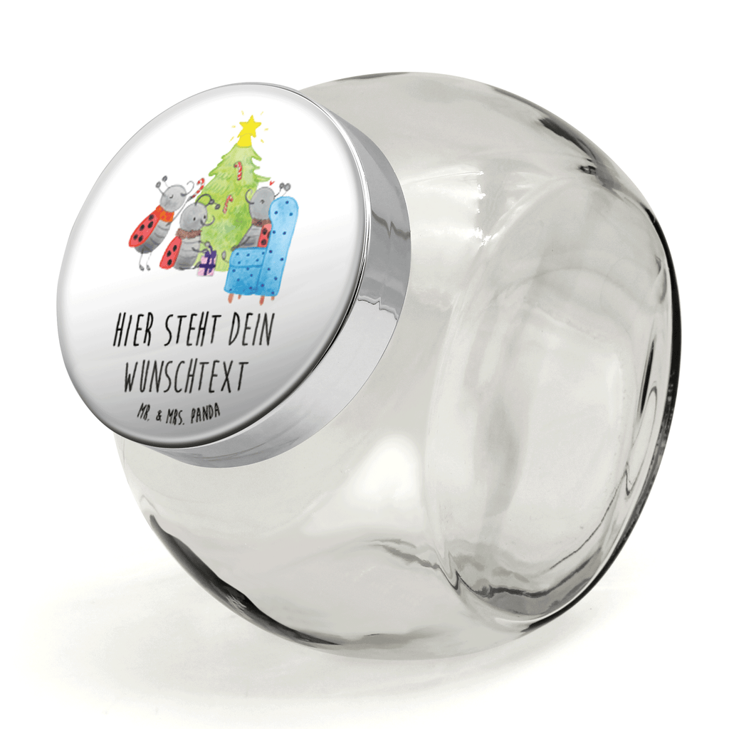 Personalisiertes Bonbonglas Weihnachten Smörle Vorratsdose, Vorratsbehälter, Süßigkeitenglas, Süßigkeitendose, Kaffeedose, Müslidose, Teedose, Keksbehälter, Keksedose, Glasdose, Glasbälter, Vorratsglas, Küchenbehälter, Aufbewahrungsdose, Aufbewahungsglas, Gewürzdose, Küchenorganizer, Snackdose, Winter, Weihnachten, Weihnachtsdeko, Nikolaus, Advent, Heiligabend, Wintermotiv, Weihnachtsbaum, Geschenk, Pfefferminzstange, Tannennadeln