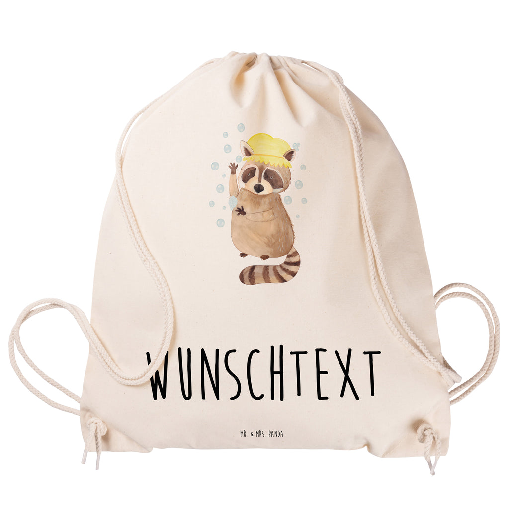 Personalisierter Sportbeutel Waschbär Personalisierter Sportbeutel, Personalisierter Beutel, Personalisierte Sporttasche, Personalisierter Tasche, Personalisierter Stoffbeutel, Personalisierter Sportbeutel Kinder, Sportbeutel mit Namen, Turnbeutel mit Namen, Beutel mit Namen, Sporttasche mit Namen, Tasche mit Namen, Stoffbeutel mit Namen, Sportbeutel Kinder mit Namen, Wunschtext, Wunschnamen, Personalisierbar, Personalisierung, Tiermotive, Gute Laune, lustige Sprüche, Tiere, Waschbär, Tagträumen, Plan, Fröhlich, waschen, Seifenblasen