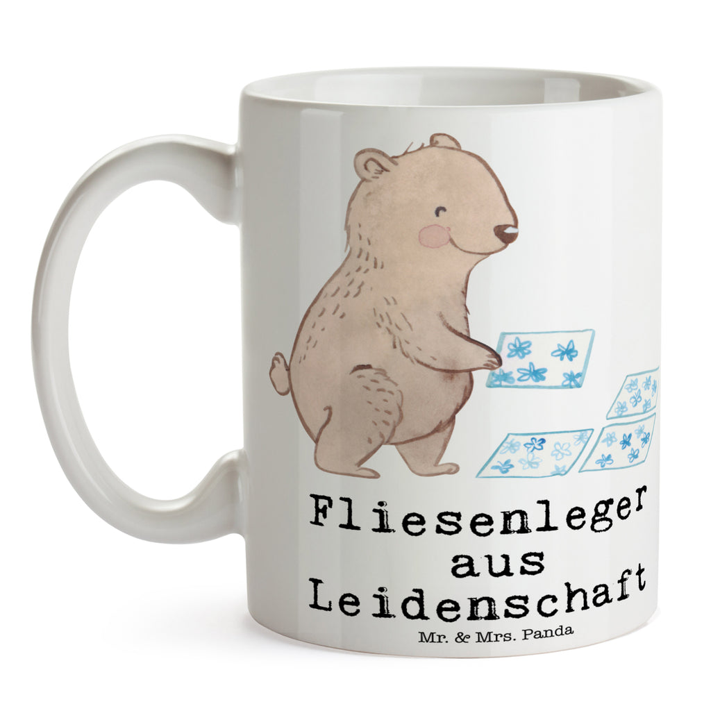 Tasse Fliesenleger aus Leidenschaft Tasse, Kaffeetasse, Teetasse, Becher, Kaffeebecher, Teebecher, Keramiktasse, Porzellantasse, Büro Tasse, Geschenk Tasse, Tasse Sprüche, Tasse Motive, Kaffeetassen, Tasse bedrucken, Designer Tasse, Cappuccino Tassen, Schöne Teetassen, Beruf, Ausbildung, Jubiläum, Abschied, Rente, Kollege, Kollegin, Geschenk, Schenken, Arbeitskollege, Mitarbeiter, Firma, Danke, Dankeschön, Fliesenleger, Gesellenprüfung, Fliesenlegermeister, Fliesenlegerbetrieb, Fliesenfachhandel, Handwerk