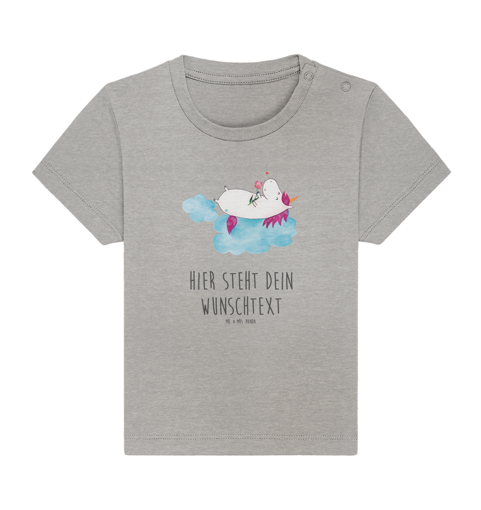 Personalisiertes Baby Shirt Einhorn Verliebt Personalisiertes Baby T-Shirt, Personalisiertes Jungen Baby T-Shirt, Personalisiertes Mädchen Baby T-Shirt, Personalisiertes Shirt, Einhorn, Einhörner, Einhorn Deko, Pegasus, Unicorn, verliebt, Liebe, Liebesbeweis, Freundin, Wolke