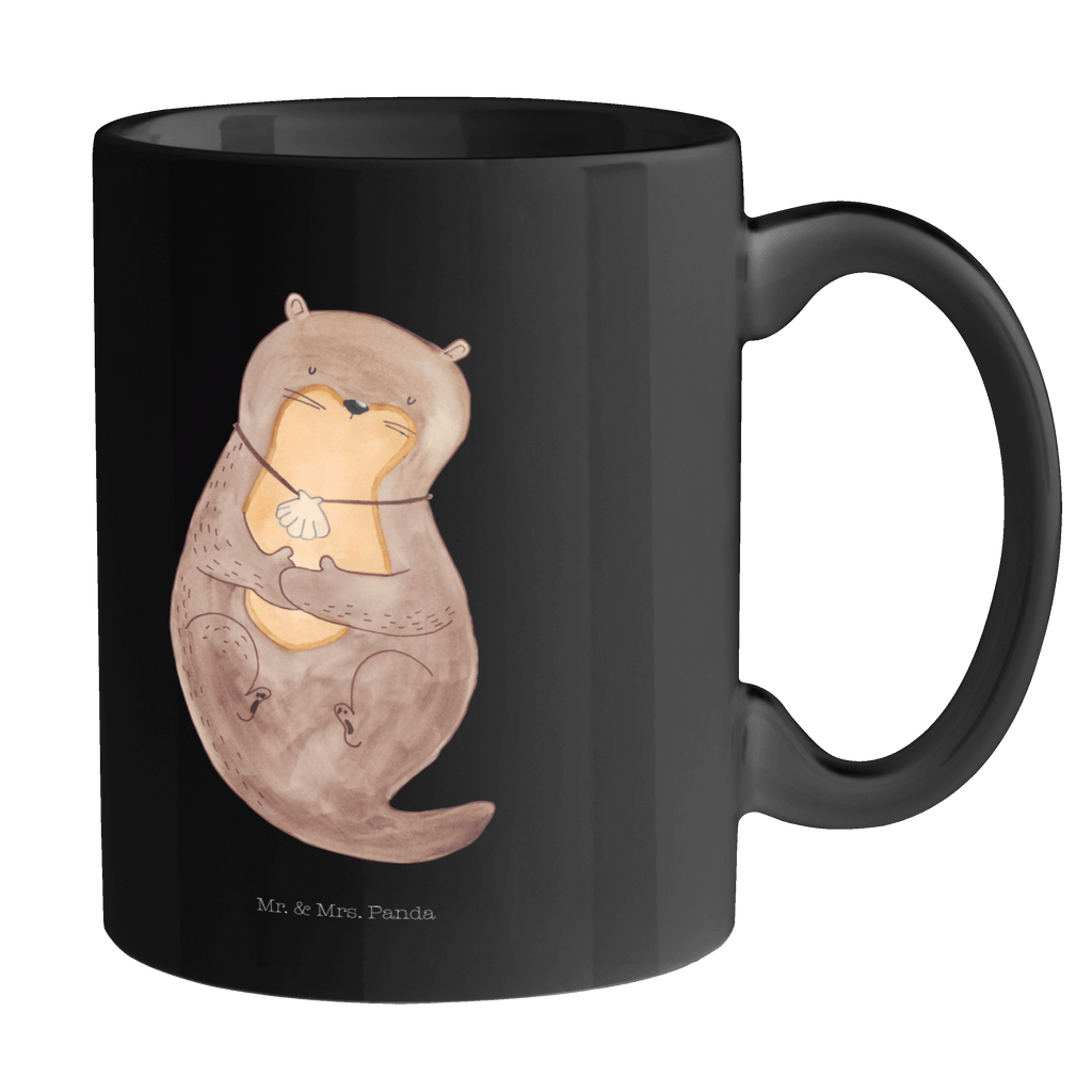 Tasse Otter Muschel Tasse, Kaffeetasse, Teetasse, Becher, Kaffeebecher, Teebecher, Keramiktasse, Porzellantasse, Büro Tasse, Geschenk Tasse, Tasse Sprüche, Tasse Motive, Kaffeetassen, Tasse bedrucken, Designer Tasse, Cappuccino Tassen, Schöne Teetassen, Otter, Fischotter, Seeotter, Otterliebe, grübeln, träumen, Motivation, Tagträumen, Büro