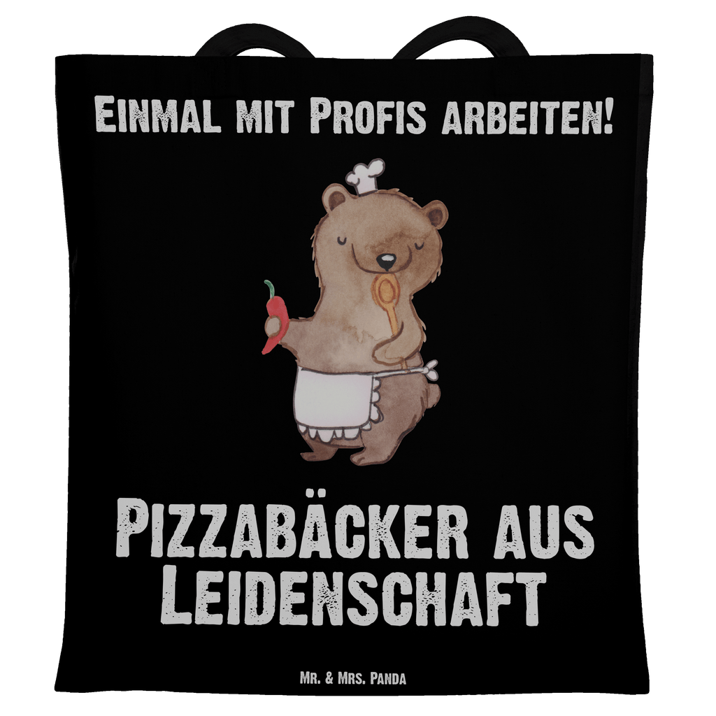 Tragetasche Pizzabäcker aus Leidenschaft Beuteltasche, Beutel, Einkaufstasche, Jutebeutel, Stoffbeutel, Tasche, Shopper, Umhängetasche, Strandtasche, Schultertasche, Stofftasche, Tragetasche, Badetasche, Jutetasche, Einkaufstüte, Laptoptasche, Beruf, Ausbildung, Jubiläum, Abschied, Rente, Kollege, Kollegin, Geschenk, Schenken, Arbeitskollege, Mitarbeiter, Firma, Danke, Dankeschön, Lieferdienstmitarbeiter, Pizzabäcker, Pizzabote, Pizzabringdienst, Lieferbringdienst