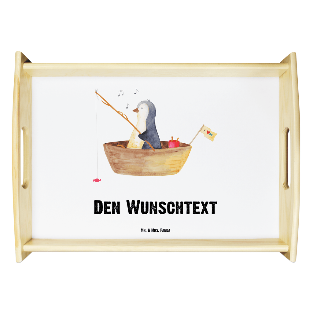 Personalisiertes Serviertablett Pinguin Angelboot Personalisiertes Serviertablett, Personalisiertes Tablett, Personalisiertes Holztablett, Personalisiertes Küchentablett, Personalisiertes Dekotablett, Personalisiertes Frühstückstablett, Serviertablett mit Namen, Tablett mit Namen, Pinguin, Pinguine, Angeln, Boot, Angelboot, Lebenslust, Leben, genießen, Motivation, Neustart, Neuanfang, Trennung, Scheidung, Geschenkidee Liebeskummer