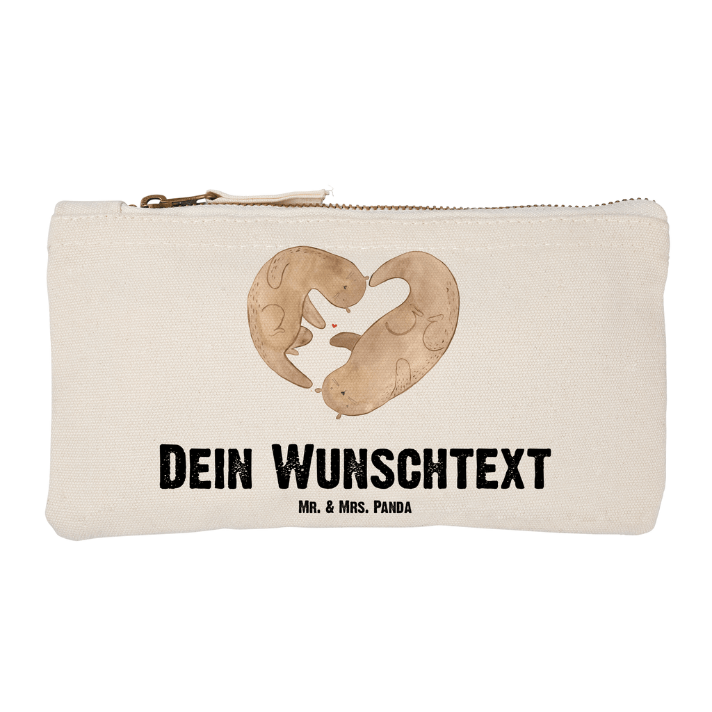 Personalisierte Schminktasche Otter Herz Personalisierte Schminktasche, Personalisierte Kosmetiktasche, Personalisierter Kosmetikbeutel, Personalisiertes Stiftemäppchen, Personalisiertes Etui, Personalisierte Federmappe, Personalisierte Makeup Bag, Personalisiertes Schminketui, Personalisiertes Kosmetiketui, Personalisiertes Schlamperetui, Schminktasche mit Namen, Kosmetiktasche mit Namen, Kosmetikbeutel mit Namen, Stiftemäppchen mit Namen, Etui mit Namen, Federmappe mit Namen, Makeup Bg  mit Namen, Schminketui mit Namen, Kosmetiketui mit Namen, Schlamperetui mit Namen, Schminktasche personalisieren, Schminktasche bedrucken, Schminktasche selbst gestalten, Otter, Fischotter, Seeotter, Liebe, Herz, Liebesbeweis, Liebesgeschenk, Bessere Hälfte, Love you, Jahrestag, Hochzeitstag, Verlobung, gemeinsames Leben