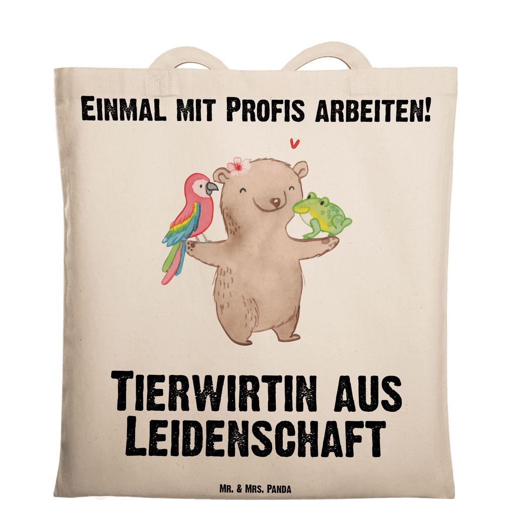 Tragetasche Tierwirtin aus Leidenschaft Beuteltasche, Beutel, Einkaufstasche, Jutebeutel, Stoffbeutel, Tasche, Shopper, Umhängetasche, Strandtasche, Schultertasche, Stofftasche, Tragetasche, Badetasche, Jutetasche, Einkaufstüte, Laptoptasche, Beruf, Ausbildung, Jubiläum, Abschied, Rente, Kollege, Kollegin, Geschenk, Schenken, Arbeitskollege, Mitarbeiter, Firma, Danke, Dankeschön, Landwirtin, Bäuerin, Tierwirtin, Agronomin, Farmerin, Bauernhof