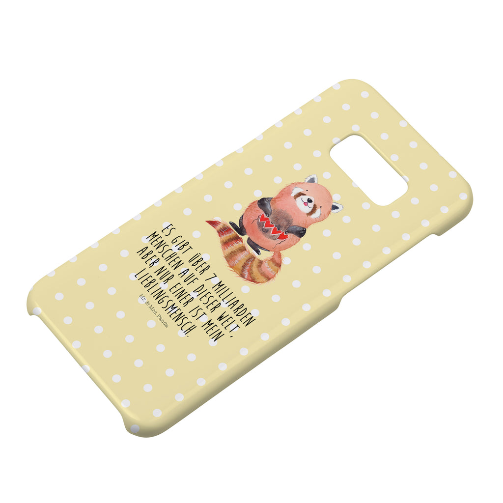 Handyhülle Roter Panda Handyhülle, Handycover, Cover, Handy, Hülle, Iphone 10, Iphone X, Tiermotive, Gute Laune, lustige Sprüche, Tiere, Panda, Liebe, Rot, Herz, Liebling, Lieblingsmensch