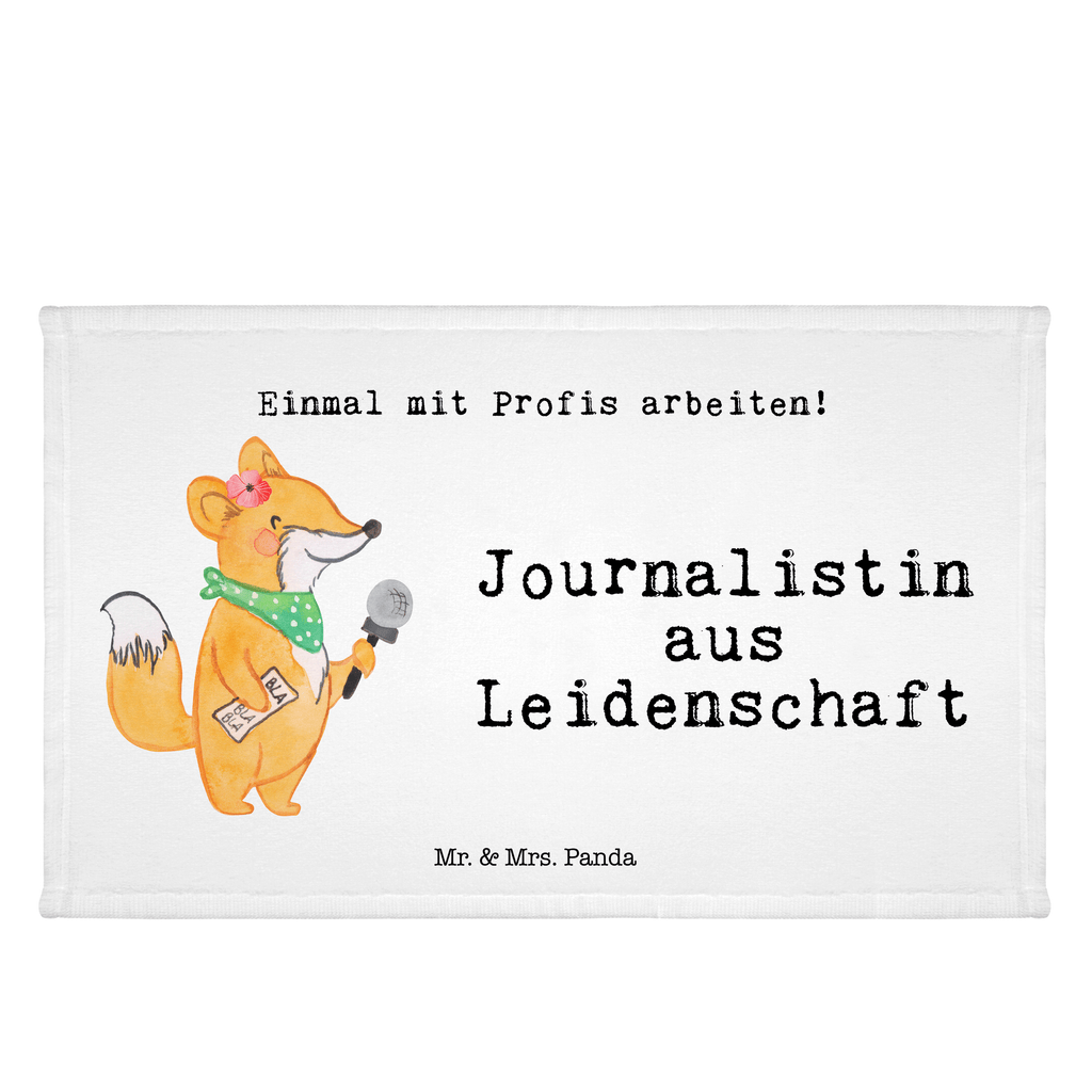 Handtuch Journalistin aus Leidenschaft Gästetuch, Reisehandtuch, Sport Handtuch, Frottier, Kinder Handtuch, Beruf, Ausbildung, Jubiläum, Abschied, Rente, Kollege, Kollegin, Geschenk, Schenken, Arbeitskollege, Mitarbeiter, Firma, Danke, Dankeschön, Journalistin, Reporterin, Redakteurin, Pressebüro, Studium