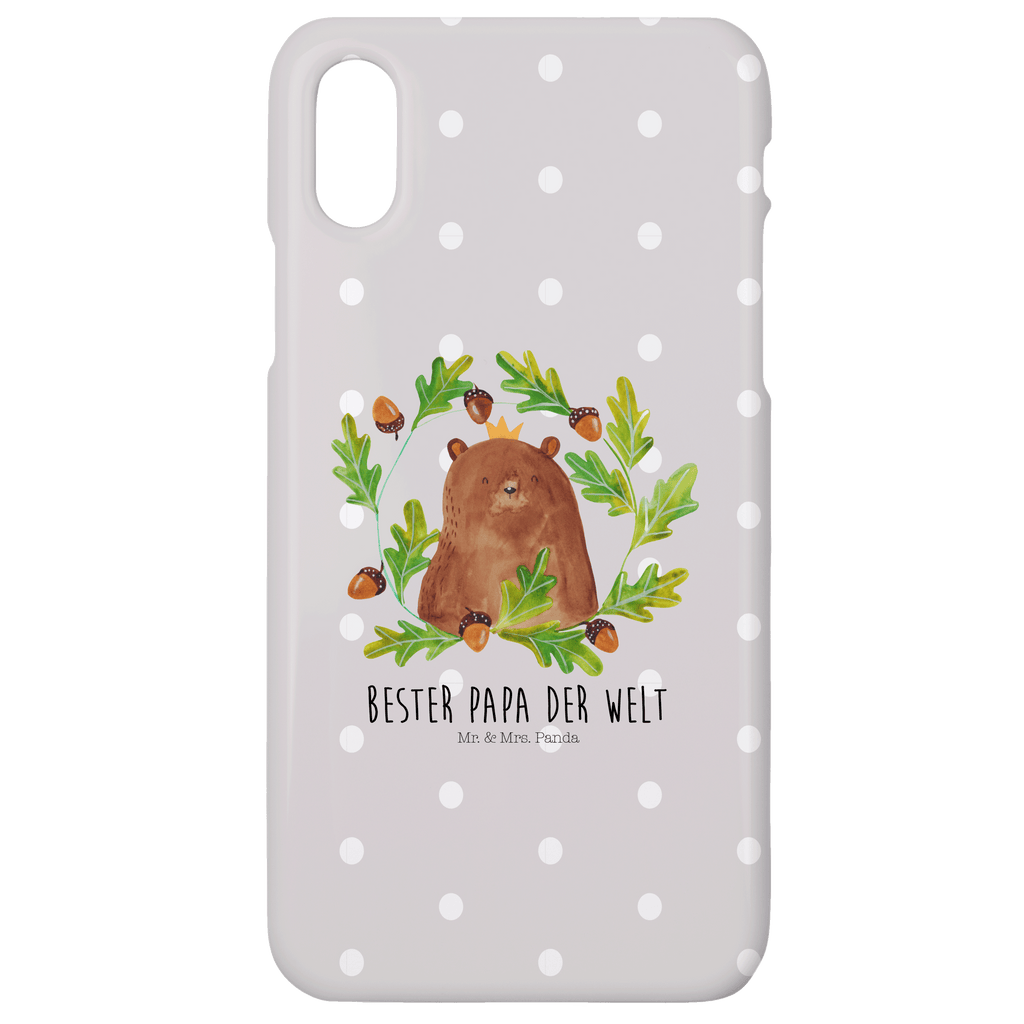 Handyhülle Bär König Handyhülle, Handycover, Cover, Handy, Hülle, Iphone 10, Iphone X, Bär, Teddy, Teddybär, Papa, Papa Bär, bester Vater, bester Papa, weltbester Papa, Vatertag, Vater, Dad, Daddy, Papi