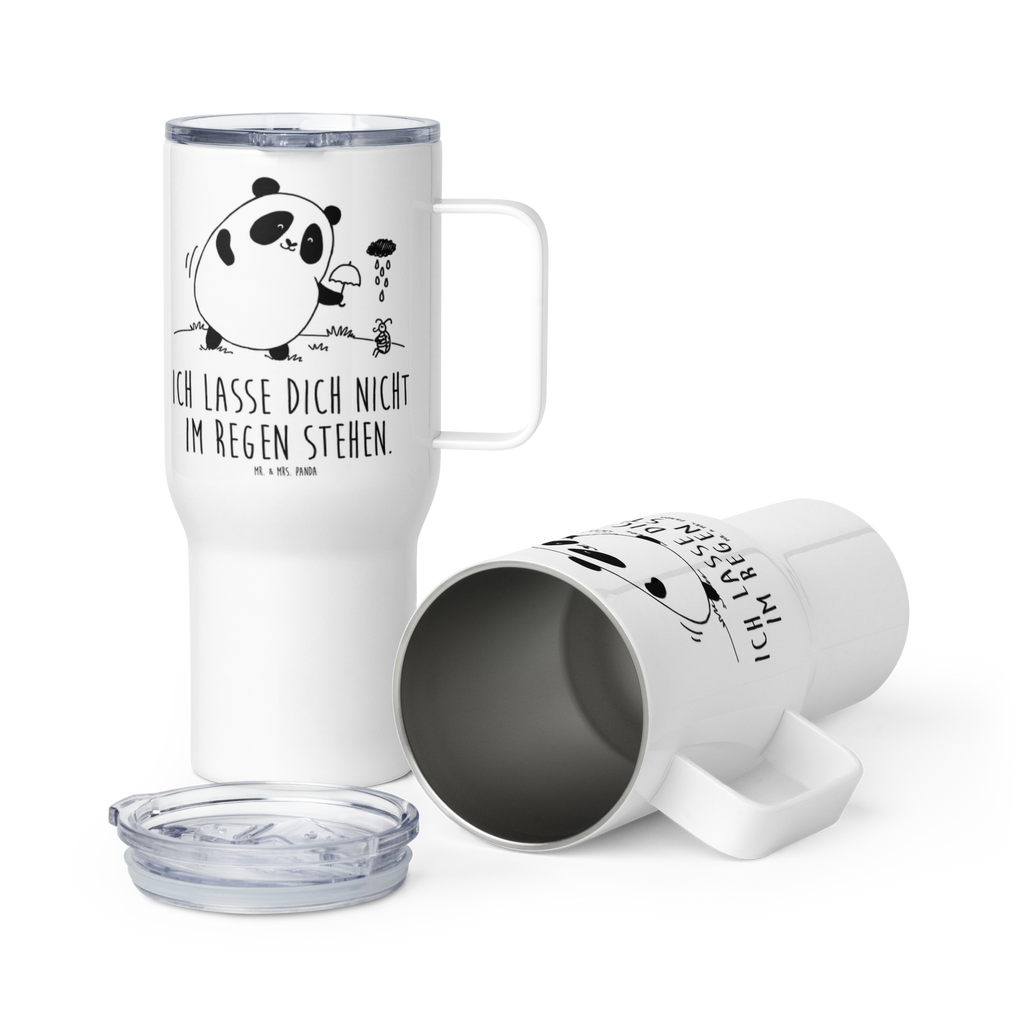 XXL Thermobecher Panda Zusammenhalt Thermobecher, XL Thermobecher, Reisebecher, XL Reisetasse, Großer Thermobecher, Autobecher, Jumbo Becher