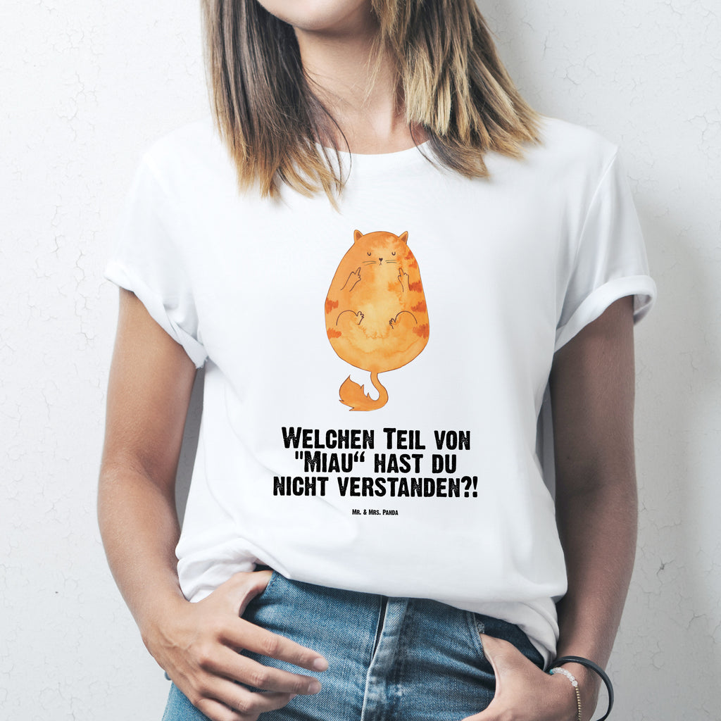 T-Shirt Standard Katze Mittelfinger T-Shirt, Shirt, Tshirt, Lustiges T-Shirt, T-Shirt mit Spruch, Party, Junggesellenabschied, Jubiläum, Geburstag, Herrn, Damen, Männer, Frauen, Schlafshirt, Nachthemd, Sprüche, Katze, Katzenmotiv, Katzenfan, Katzendeko, Katzenfreund, Katzenliebhaber, Katzenprodukte, Katzenartikel, Katzenaccessoires, Katzensouvenirs, Katzenliebhaberprodukte, Katzenmotive, Katzen, Kater, Mietze, Cat, Cats