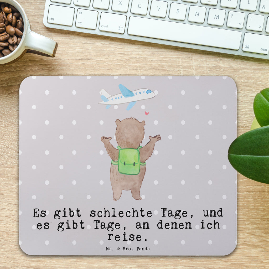 Mauspad Bär Reisen Tage Mousepad, Computer zubehör, Büroausstattung, PC Zubehör, Arbeitszimmer, Mauspad, Einzigartiges Mauspad, Designer Mauspad, Mausunterlage, Mauspad Büro, Geschenk, Sport, Sportart, Hobby, Schenken, Danke, Dankeschön, Auszeichnung, Gewinn, Sportler, Reisen, Weltreise, Urlaub, Urlaube, Auslandsjahr, Austauschjahr, Schüleraustausch, Reisegruppe, Reiseveranstalter, Reisebüro