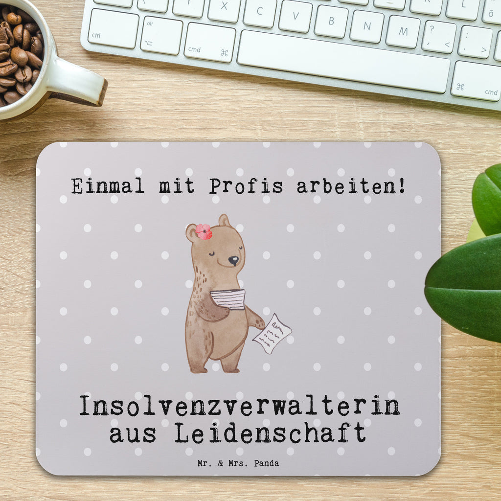 Mauspad Insolvenzverwalterin aus Leidenschaft Mousepad, Computer zubehör, Büroausstattung, PC Zubehör, Arbeitszimmer, Mauspad, Einzigartiges Mauspad, Designer Mauspad, Mausunterlage, Mauspad Büro, Beruf, Ausbildung, Jubiläum, Abschied, Rente, Kollege, Kollegin, Geschenk, Schenken, Arbeitskollege, Mitarbeiter, Firma, Danke, Dankeschön