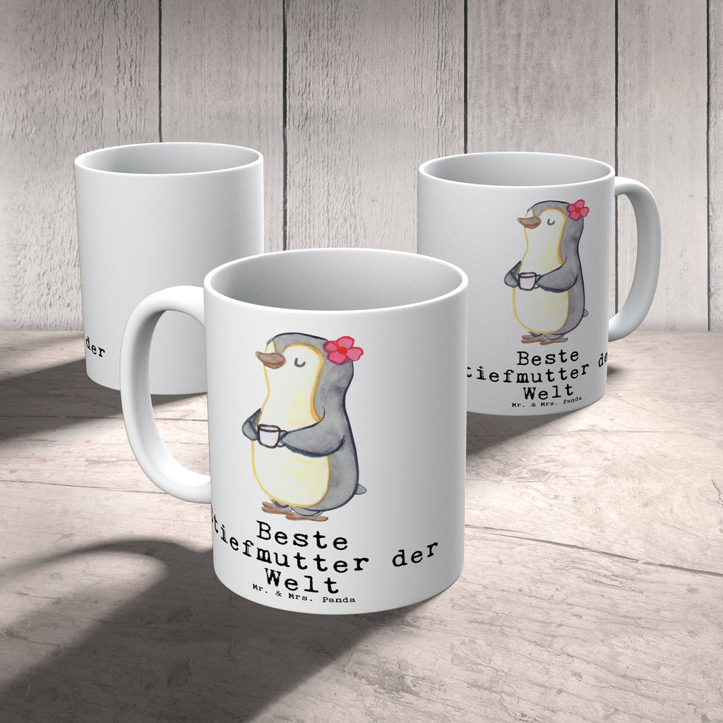 Tasse Pinguin Beste Stiefmutter der Welt Tasse, Kaffeetasse, Teetasse, Becher, Kaffeebecher, Teebecher, Keramiktasse, Porzellantasse, Büro Tasse, Geschenk Tasse, Tasse Sprüche, Tasse Motive, Kaffeetassen, Tasse bedrucken, Designer Tasse, Cappuccino Tassen, Schöne Teetassen, für, Dankeschön, Geschenk, Schenken, Geburtstag, Geburtstagsgeschenk, Geschenkidee, Danke, Bedanken, Mitbringsel, Freude machen, Geschenktipp, Stiefmutter, Stief Mutter, Stiefmama, Mami, Mutter, Muttertag, Mutti, Mama, Tochter, Sohn, Beste