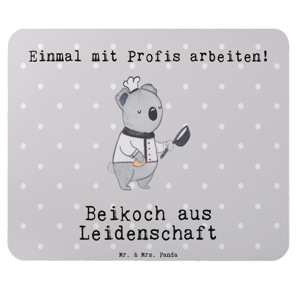 Mauspad Beikoch aus Leidenschaft Mousepad, Computer zubehör, Büroausstattung, PC Zubehör, Arbeitszimmer, Mauspad, Einzigartiges Mauspad, Designer Mauspad, Mausunterlage, Mauspad Büro, Beruf, Ausbildung, Jubiläum, Abschied, Rente, Kollege, Kollegin, Geschenk, Schenken, Arbeitskollege, Mitarbeiter, Firma, Danke, Dankeschön, Beikoch, Spülhilfe, Hilfskoch, Jungkoch, Küchenhilfe, Gastronomie, Restaurant, Koch