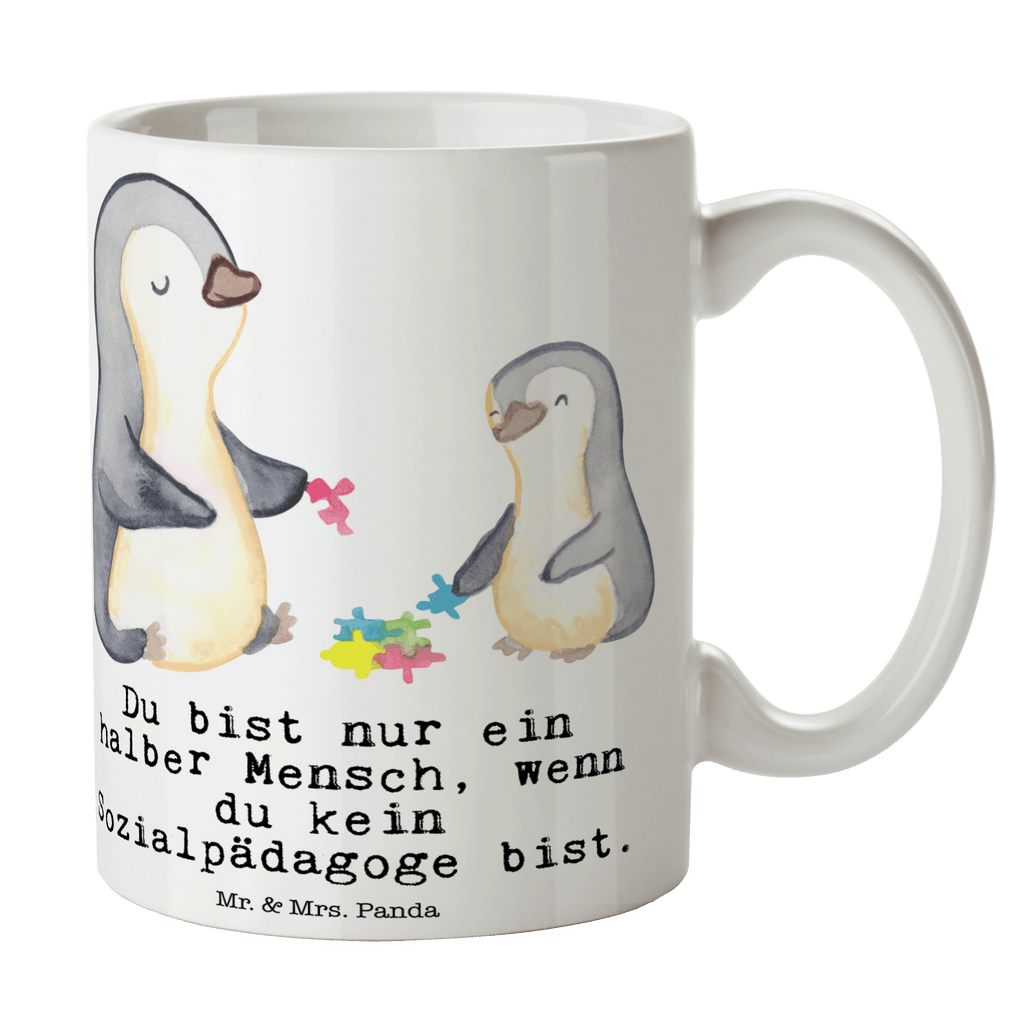 Tasse Sozialpädagoge mit Herz Tasse, Kaffeetasse, Teetasse, Becher, Kaffeebecher, Teebecher, Keramiktasse, Porzellantasse, Büro Tasse, Geschenk Tasse, Tasse Sprüche, Tasse Motive, Kaffeetassen, Tasse bedrucken, Designer Tasse, Cappuccino Tassen, Schöne Teetassen, Beruf, Ausbildung, Jubiläum, Abschied, Rente, Kollege, Kollegin, Geschenk, Schenken, Arbeitskollege, Mitarbeiter, Firma, Danke, Dankeschön